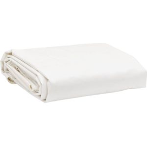 vidaXL Dekzeil - 650 g/m² - Wit - 2,8 m - Waterbestendig Afdekzeil - Canvas - Waterdicht - Uv Bestendig - Schimmelwerend