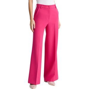 Liu Jo - Pantalon - Framboos - Wide Leg - High Waist