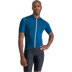 Sportful - Classic - Korte Mouw Wielertrui - Blauw - 3XL Man