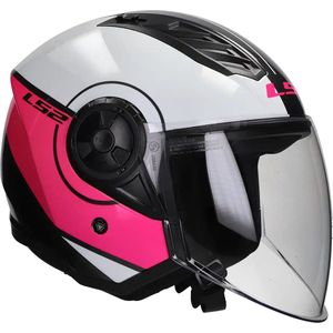 LS2 - Airflow II Cover OF616 - Fietshelm - Wit - Polycarbonaat