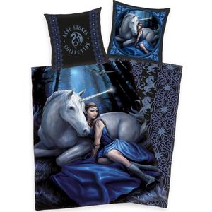 Anne Stokes Dekbedovertrek 140x200+70x90 Katoen Unicorn