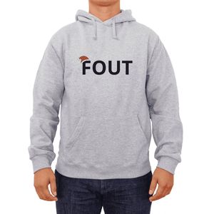 Kersttrui | Foute kersttrui dames | Foute kersttrui heren | Kerst hoodie | Kerstcadeau | Maat L | Grijs | Fotofabriek