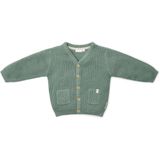 Gebreid Vest - Groen - Forest Friends-80