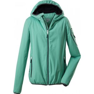 Killtec wandeljas dames - softshell packable jas - mintgroen - 36865 - maat 42