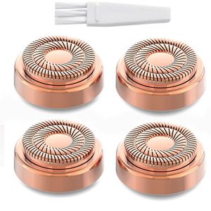 Flawless - Vervangende Hoofden - Geschikt voor Perfect Touch - Pijnloze Ontharing - Verpakking van 4