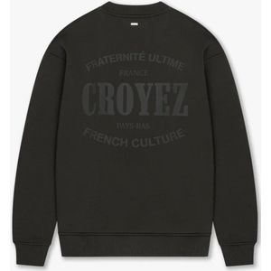 Croyez - Stamp - Sweater - Donkergroen