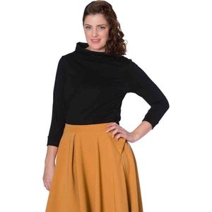 Dancing Days - KATY Longsleeve top - XL - Zwart