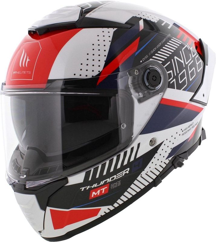 Mt Helmets - Thunder 4 SV - Integraalhelm - Luminence - Polycarbonaat