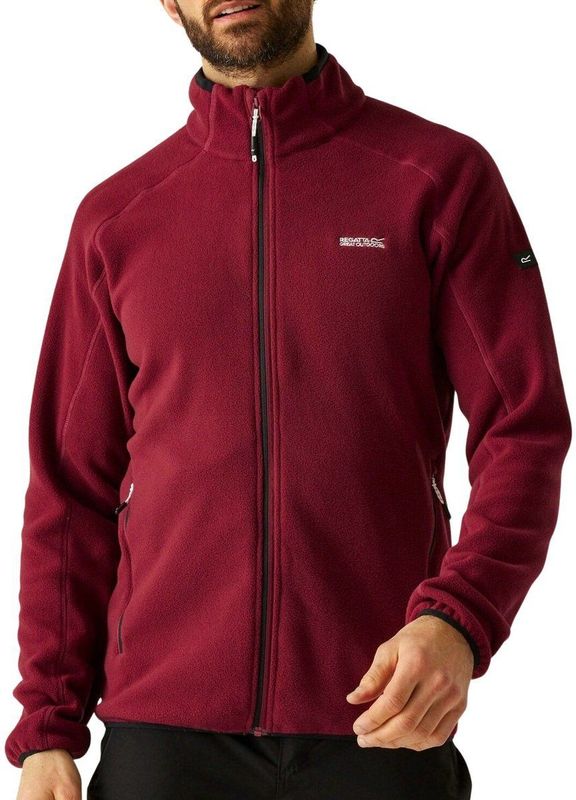 Regatta - Hadfield - Fleecejack - Donkerrood - Heren