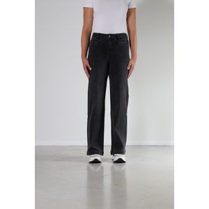 New Star - Broek Gina grey wide legs L31 - maat 27