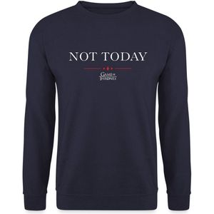 Game Of Thrones Not Today Citaat Sweater Heren
