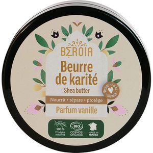 Cosmos Organische Vanille Sheaboter – puur karite boter balsem - verzacht gevoelige huid - voedend 100g