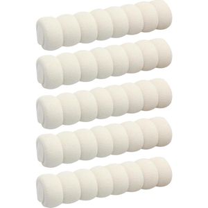 Deurknop Covers Deur Handvat Zachte Foam Veiligheid Cover Guard Protector Deurknoppen Pull Protectief (5 STKS, Wit)
