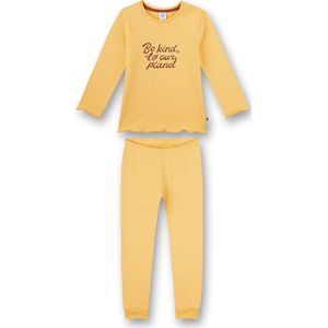 Sanetta pyjama meisjes yellow Dots maat 116