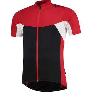 Rogelli Wielershirt KM Recco2.0 Zw/Rood/Wit 128-140