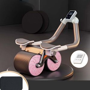 NORDIVAR® - Automatische Buikspiertrainer en Roller - Fitnessapparaat voor Beginners-