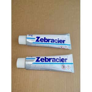 Zebraline kachelpoets - Kachelgrijs - Grey polish - Grijs - 100ml - 2 tubes