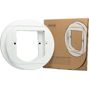 Sure Petcare Kattenluik Adapter - Voor Microchip Kattenklep - Wit