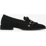 VIA VAI - Jazz Emily - Loafers - Zwart - Hoogwaardig Suède