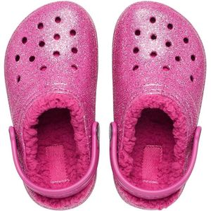 Crocs Classic Lined Glitter Clog Fuchsia Fun Maat 36/37 J4