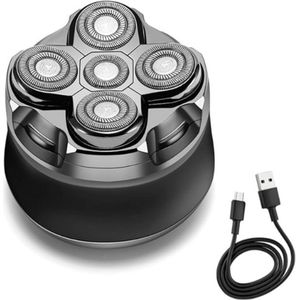 Skull Shaver - Gladde en Snelle Scheerervaring - Voor Hoofd, Gezicht en Nek - Ergonomisch en Draadloos Design - Precisie en Comfort in één - Voor een Strakke Look Thuis of Onderweg