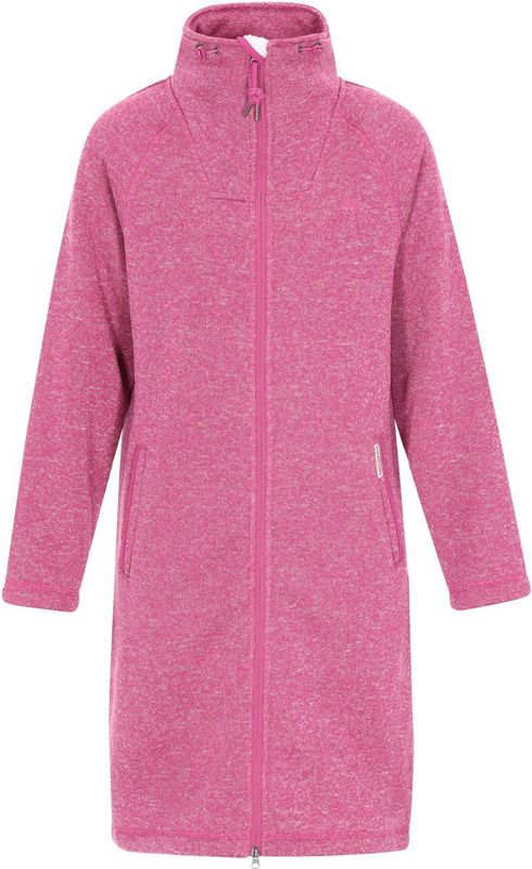 Schmuddelwedda - Tussenmantel - Pink - Fleece - Raglanmouwen