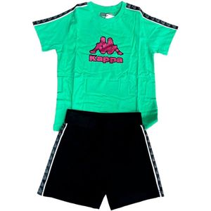 Kappa 8046k00019 Trainingspak Groen 12 Years Meisjes