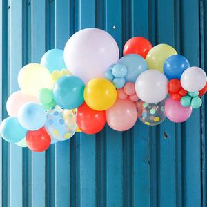 Folat - Ballonnen Pastel 'Stippen' Meerkleurig 33 cm - 6 stuks