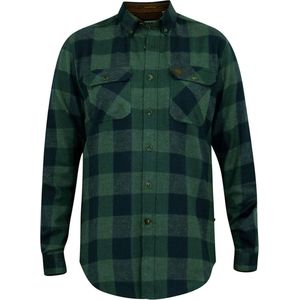 Duke 555 Garfield Overshirt Groen/blauw Maat 3XL Big Men Size