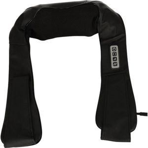 SL952 - Massagekussen - Zwart - Nek, Rug en Schouders - Shiatsu Apparaat met Warmtefunctie