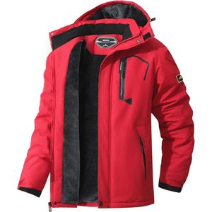 Heren Ski-jack - Warme Winterjas voor Wandelen en Reizen - Waterdicht en Beschermend