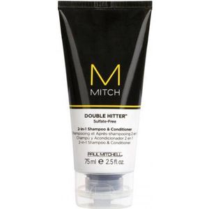 Paul Mitchell Mitch Double Hitter Shampoo & Conditioner 75ml