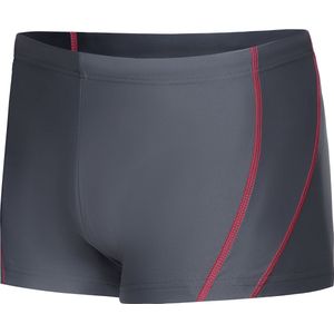 Ladeheid - LA-LA40-171-SO - Heren Zwembroek - Grafiet - Sneldrogend - Koordsluiting - Polyester & Elastaan