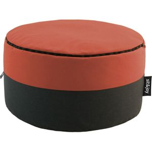 Sit&joy - Duo Rondo Extra - Poef - Zitzak - Terracotta