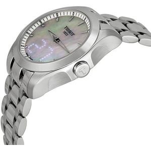 Tissot Couturier Secret Date T0352461111100 Horloge - Staal - Zilverkleurig - Ø 34 mm