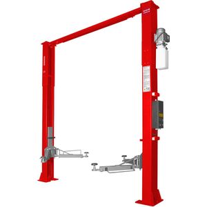 2-koloms hydraulische hefbrug 4 t 3x400V met elektrische ontgrendeling en bovenverbinding MW Tools HB240CF
