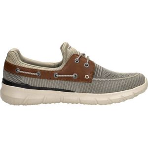 Skechers Del Retto - Clean Slate Sportief - taupe - Maat 48.5