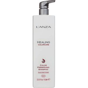 L'anza Color-Preserving Shampoo 1000ml - Normale shampoo vrouwen - Voor Alle haartypes