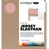 schlafgut Easy Jersey Elasthan Hoeslaken XL - 180x200 - 200x220 154 Purple Mid