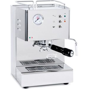 Quickmill 3004 Cassiopea espressomachine met piston en dubbel thermoblock (snel opschuimen voor cappuccino) en Koepoort Koffie baristapakket