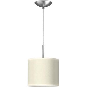 Home Sweet Home hanglamp Bling - verlichtingspendel Tube Deluxe inclusief lampenkap - lampenkap 20/20/17cm - pendel lengte 100 cm - geschikt voor E27 LED lamp - warm wit