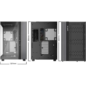 be quiet! Light Base 900 DX - Fulltowermodel EATX - zwart