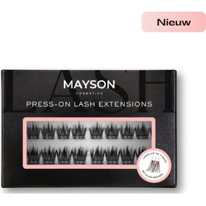 Press-on Lashes - Voorgelijmde Wimperextensions - Blijft 5/7 Dagen Zitten - Aanbrengen in 3 Minuten - Geen Wimperlijm Nodig - Makkelijk te Verwijderen - Sassy Lash