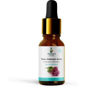 Advanced nanotech-Valerian root micronutrient drops (Valeriana officinalis L) high concentrate, dietary/ food supplement-15ml