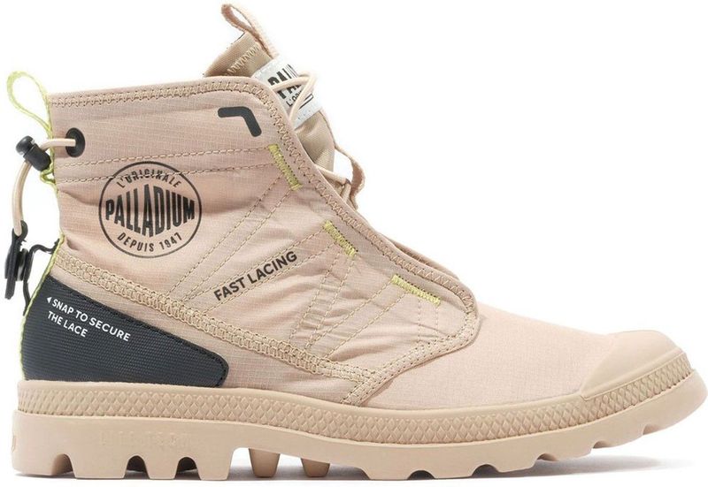 Palladium Pampa Travel Lite Ripstop Laarzen Beige EU 37 Man,Vrouw
