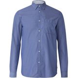 Shirt - Casual - Normale Pasvorm - Met Button-Down Kraag - Met Borstzak