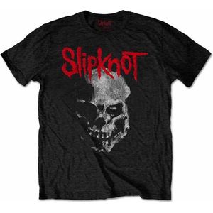 Slipknot - Gray Chapter Skull Heren T-shirt - S - Zwart