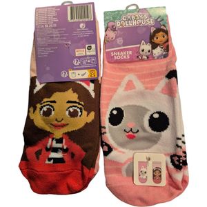 gabby dollhouse snaekersokken 2 pack 23/26