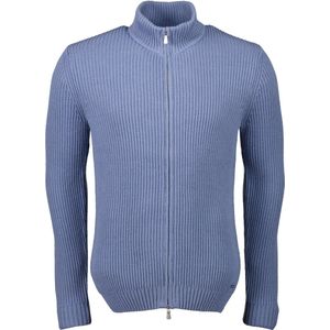 Jac Hensen Vest - Modern Fit - Blauw - 5XL Grote Maten