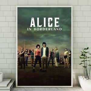 Allernieuwste Alice in Borderland 1 - TV serie - Japanse Thriller Dramaserie - kleur - 50 x 70 cm